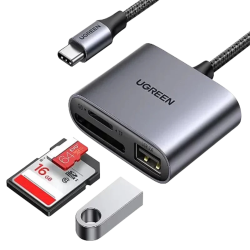 UGREEN 3 in 1 Card Reader
